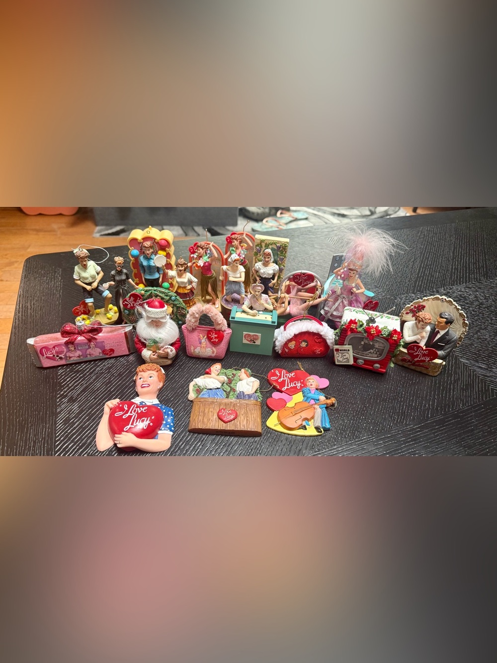 I Love Lucy Christmas Ornament Collection